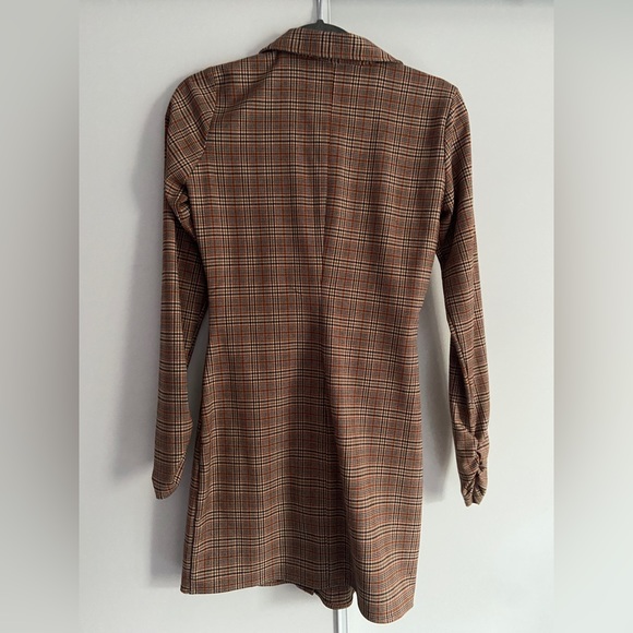 Zara - BNWT Plaid Mini Dress - Picture 7 of 7